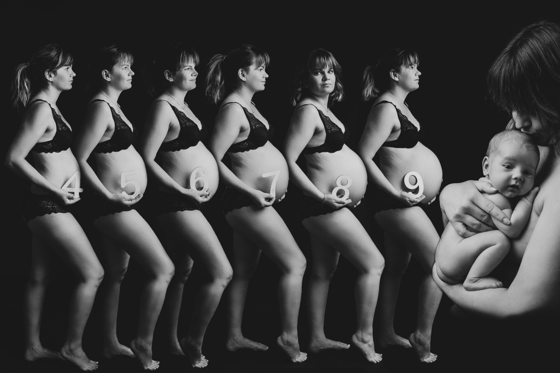 photo-évolution-grossesse se-preparer-a-une-seance-photo-de-grossesse
